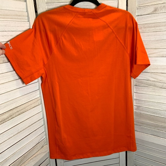 Carhartt Men’s Force Relaxed Fit Short Sleeve Pocket T Shirt Bright Orange New - Picture 6 of 12